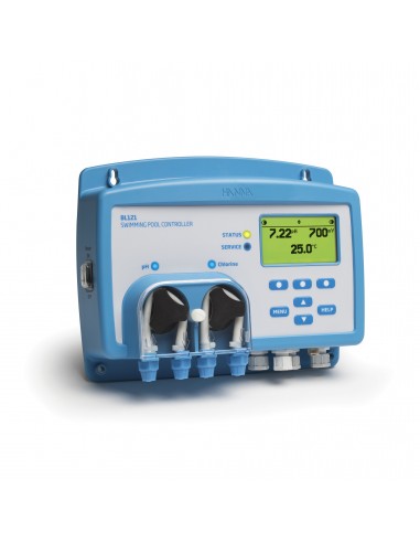BL120-10 Kontroler pH/ORP/Temperatury do basenów i Spa, bez wyjść analogowych